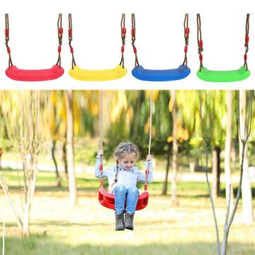 Baby Kids Children Toy Indoor Outdoor Garden Swing Seat U Type Adjustable Rope Plastic Candy Color Droshipping