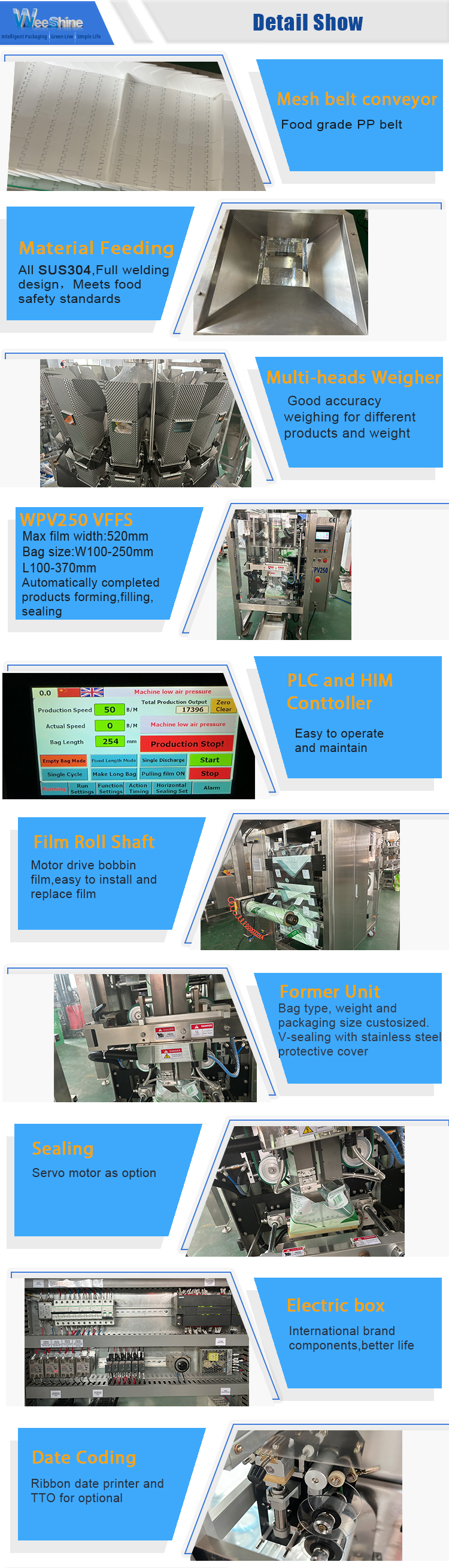 WPV250 Packaging Machine