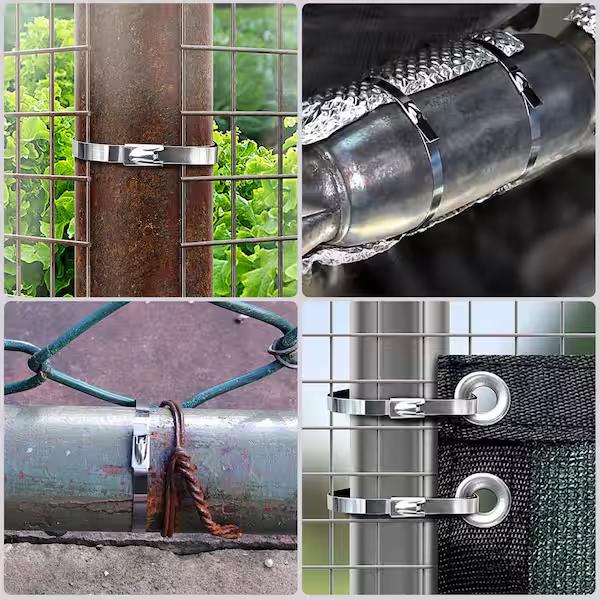 stainless steel cable tie application