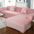 Thick Plush Sofa Cover For Living Room Elastic Furniture Keep Warm Couch Slipcover Chaise Longue Corner Sofa Cover Stretch