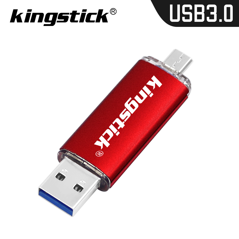 UBS 3.0 OTG USB Flash Drive 64GB Pen Drive 2 in 1 Type C & Micro USB Stick 3.0 Flash Drive 16GB 32GB 128GB Pendrive