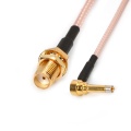 MS156 Plug Male To SMA Female Test Probe RG178 RG316 Cable Leads 35cm