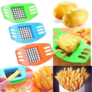 ABS Potato Cutter Vegetable Potato Slicer Cutter Chopper Chips Making Tool Potato Cutting Fries Tool Kitchen Accessories