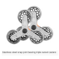 2PCS Shopping Cart Trolley Casters Luggage Suitcase Rollers Replacement Wheels Pulley Sliding Rollers Wheels Accessories