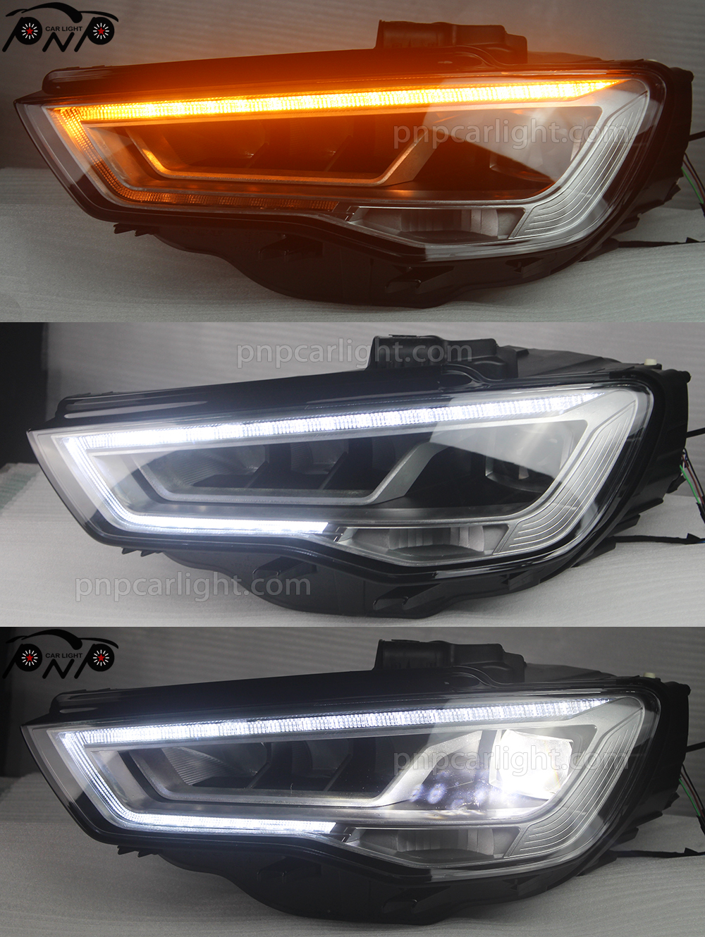 Upgrade LED headlights for Audi A3