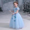 Princess Dress For Girls Summer Baby Girl Clothes Kids Birthday Party Cosplay Princess Dresses Butterfly Girls Dress Vestidos