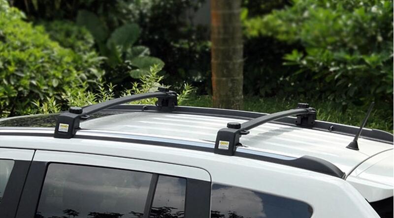 High quality Aluminum Alloy Roof Racks Luggage Rack Crossbar Fits For Jeep Compass 2011 2012 2013 2014 2015 2016