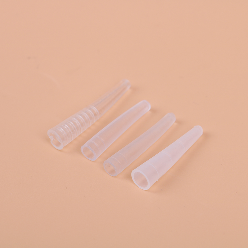 10Pcs/set Plastic Protective Cover Grafting Eyelashes Tweezers Silicone Covers Tips Tweezers Protect Cases Eyelashes Tools