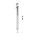 5 in 1 Ball-point Pen+Mobile Phone Bracket+Screwdriver+Level Ruler Measuring Pen+Scale Multi-function Pen 5 Color Ball-point Pen