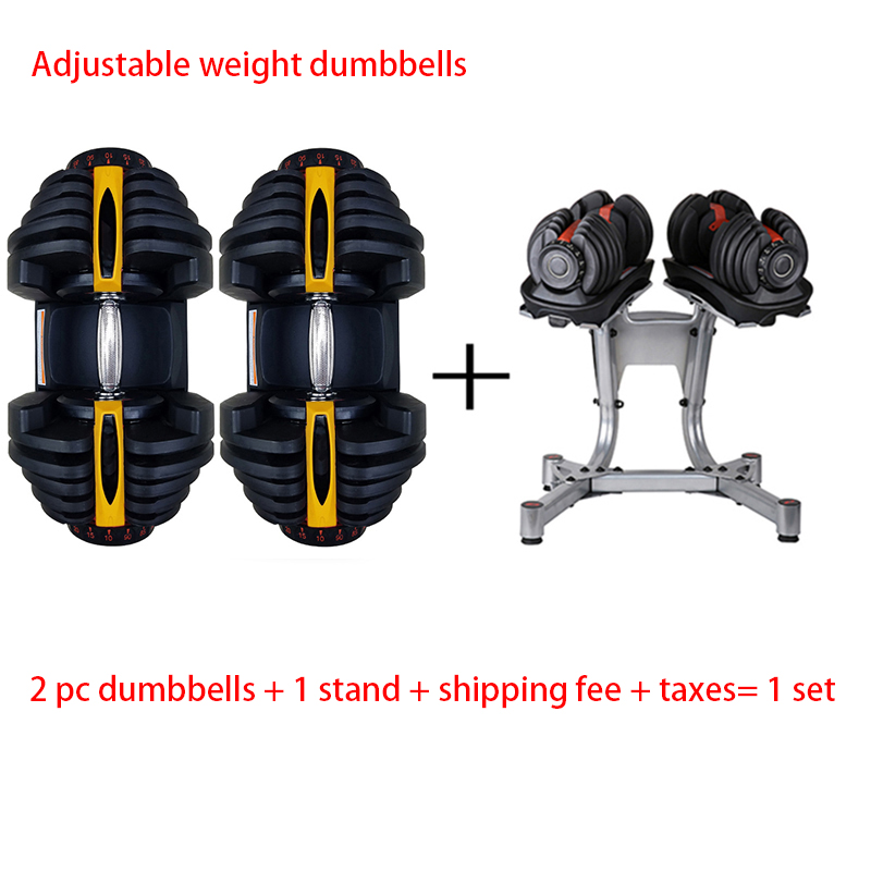 Tone Your Energy 40KG Environmental Exercise Arm Muscle Strength Training Fitness 90LBS Dumbbel Weight Adjustable Dumbbell