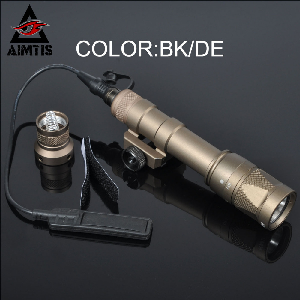 AIMTIS M600V IR Light Scout NV Hunting Night Evolution LED Flashlight Armas Tactical Infrared Weapon Light For Outdoor Sports