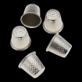 Household Sewing DIY Tools Silver Ring Thimble Finger Protector Household Quilting Craft Accessories