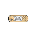 Sweet Band-aid Pins Pink Yellow Blue Coupon One Free Kiss You Are Boo-tiful 1 Smile Ticket Hello I'm Yours Dialog Badge Brooches