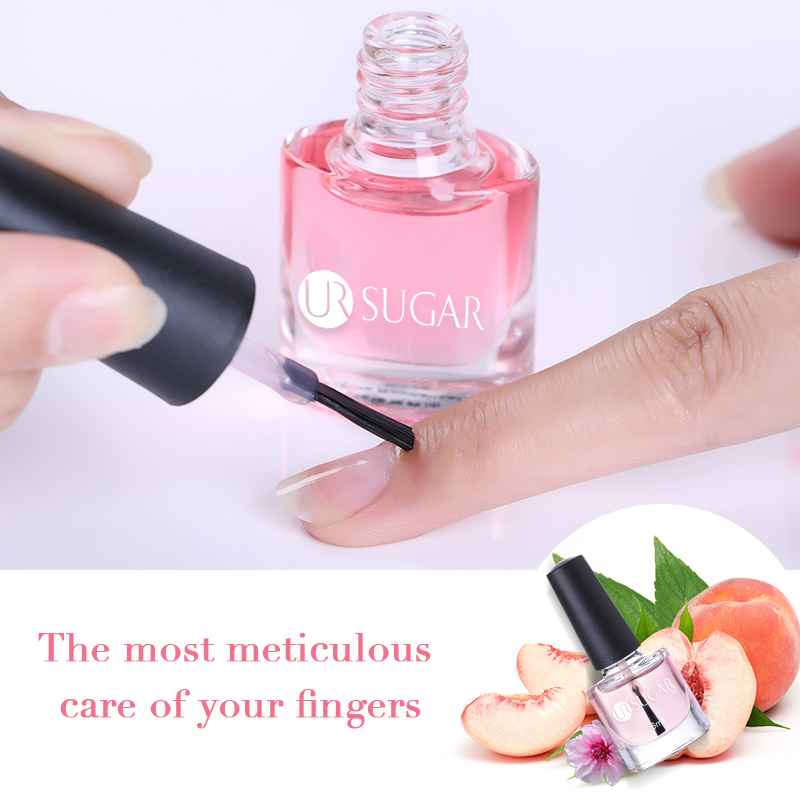 UR SUGAR Nail Cuticle Oil Transparent Cuticle Revitalizer Nutrition Oil Flower Flavor Nail Art Treatment Care Tools