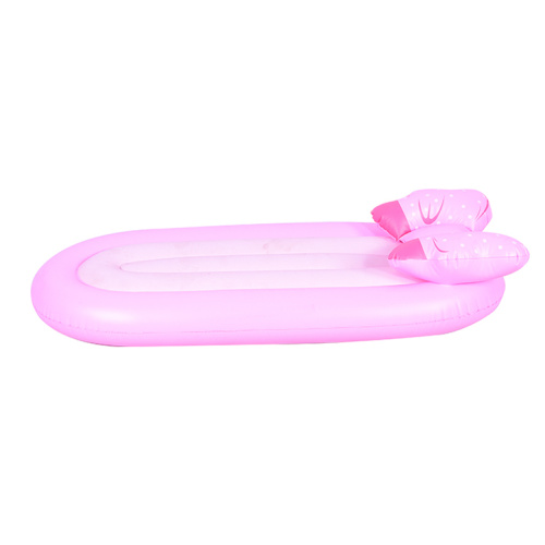 Pink bow pool swimming float inflatable air bed for Sale, Offer Pink bow pool swimming float inflatable air bed