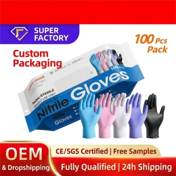 Comfortable Nitrile Gloves for Long Wear