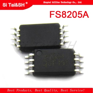 10PCS SMD FS8205A 8205A Lithium Battery Protection IC MOSFET TSSOP-8