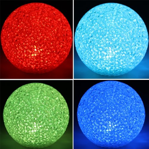 Baby LED Night Light Children Lamp Ball Motif with Color Changing Sleep Aid