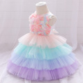 Summer Dress Newborn Baby Dress Summer Infant Christening Dress 1st Year Birthday Dresses For Baby Girls Princess Party Dress