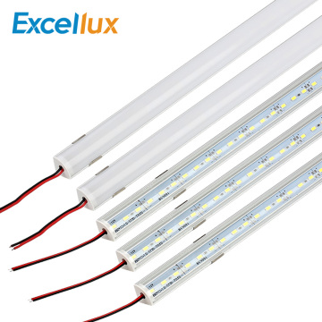 5pcs/lot DC 12V Led Bar Light 50CM 5730 Led Rigid Strip Light V Shape aluminum profile Wall Corner Light , Cabinet Kitchen Light