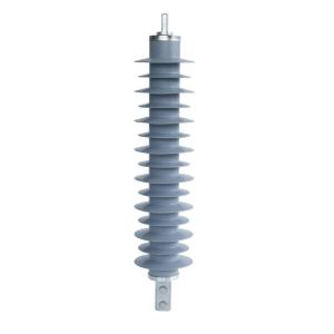 Gapless Transmission Line Composite Lightning Surge Arrester