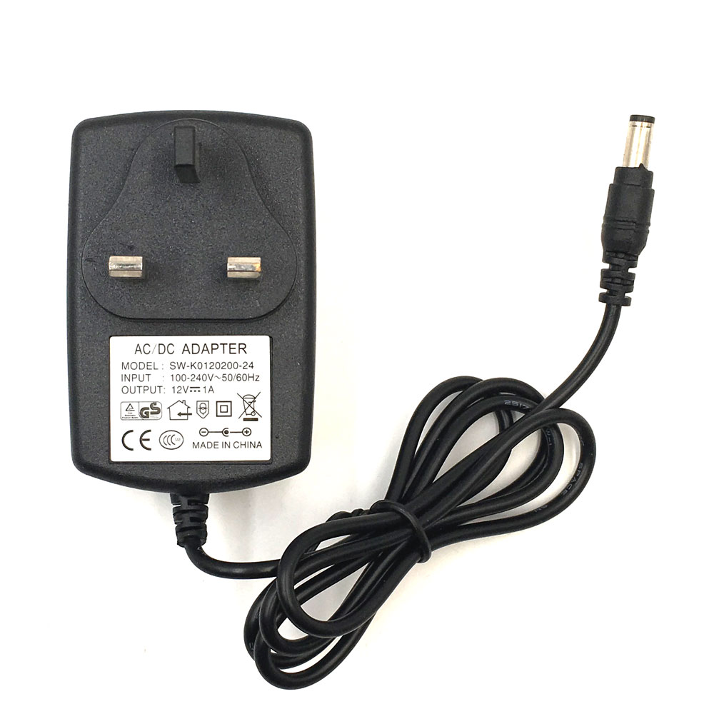 12V 1A Power Supply AC DC Adapter Charger UK AU US EU Plug LED Lighting Transformer Driver 5.5mm x 2.5mm DC Ouput for LED Strip