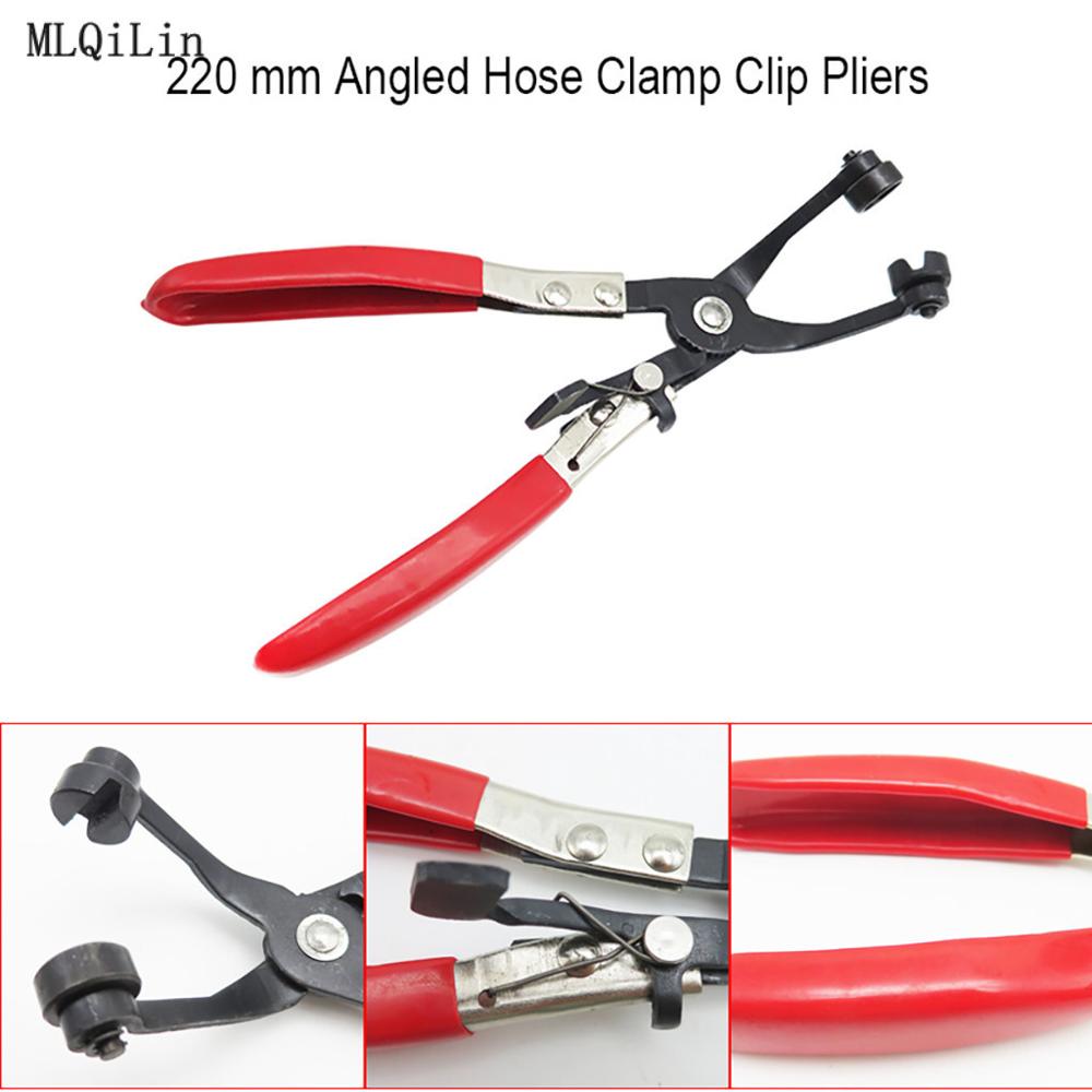 Hose Clamps Pliers clip clamp pliers Cable Flexible Automotive Hose Clamp Wire Long Pliers Straight Throat Tube Bundle Clamp