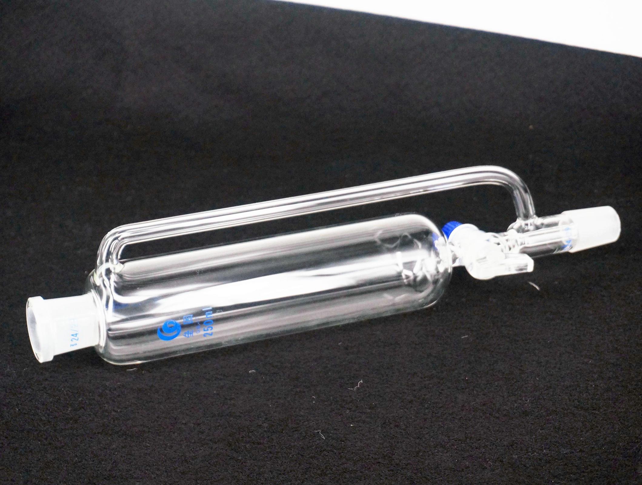 250ml 24/29 Joint Chemistry Laboratory Pressure Equalizing Addition Funnel With Glass Stopcock