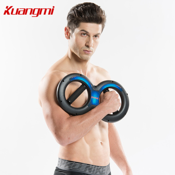 Kuangmi free shipping Powerball 5kg-30kg 8 Shape Power Wrists Power Of Arm Wrist Forearm Strength Force Exerciser with Springs