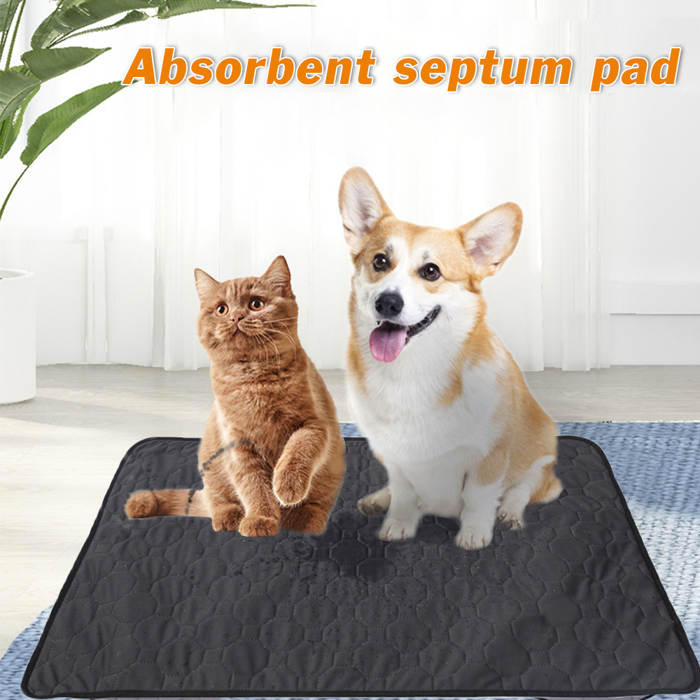 Washable Pet Dog Pee Pads Dog Diaper Mat Urine Absorbent Environment Protect Waterproof Reusable Training Puppy Pad Pet Products