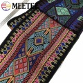 1yard(0.91m) 31cm Embroideried Webbing Lace Ethnic Style Ribbon for Handbag Garment Luggage Women Decor Sewing DIY Accessory