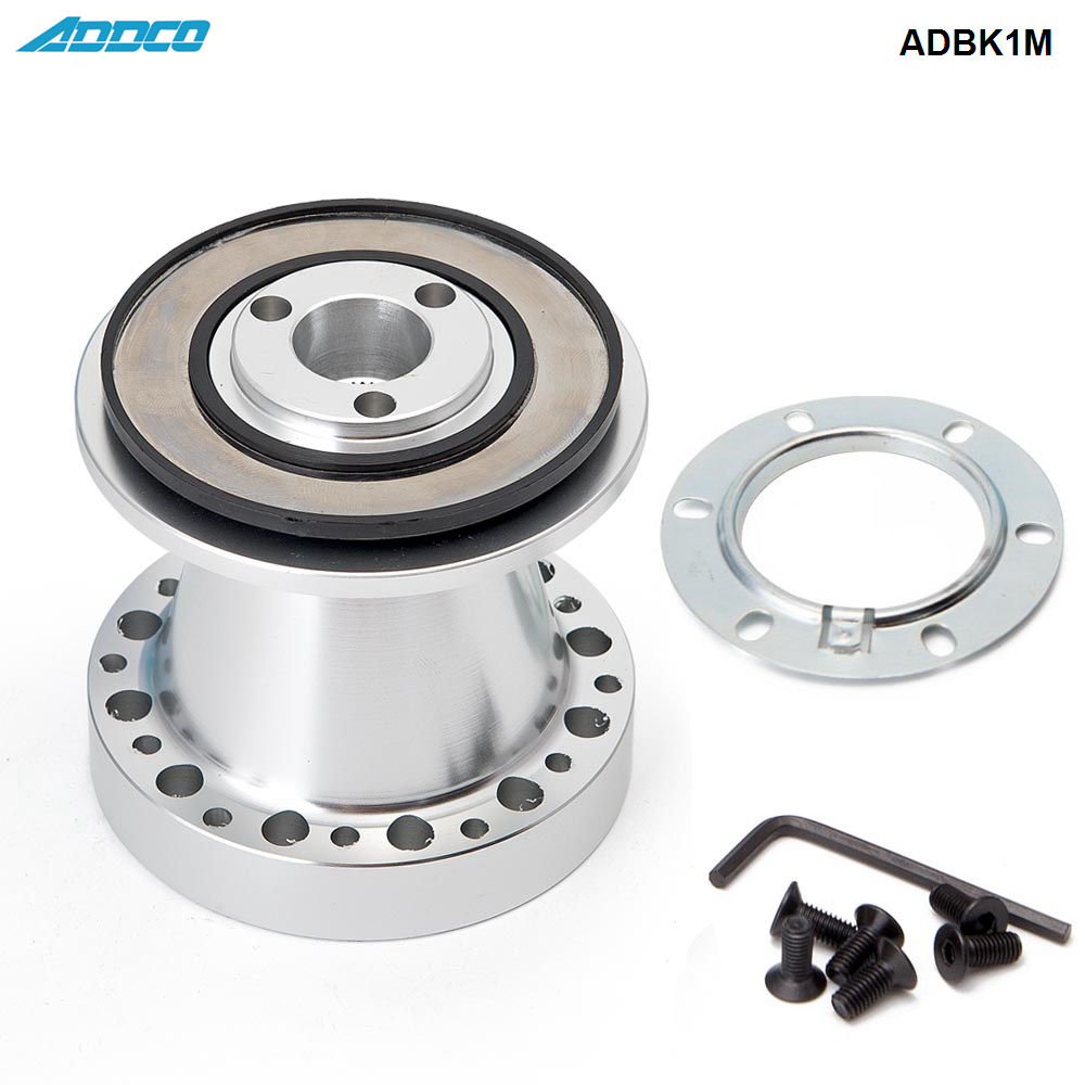 ADDCO 6-Hole Racing Steering Wheel Hub Adapter Boss Kit For Mitsubishi Eclipse/Galant/Lancer ADBK1M