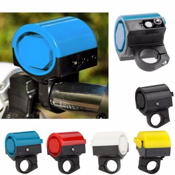 Electronic Cycling Bicycle Handlebar Bike Bell Horn Sound Loud Alarm Bicycle Accessory Outdoor Protective Bell Rings