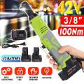 42V 100N.m Cordless Electric Wrench Angle Drill Screwdriver 3/8 Cordless Ratchet Wrench Scaffolding With 1/2 Lithium-Ion Battery