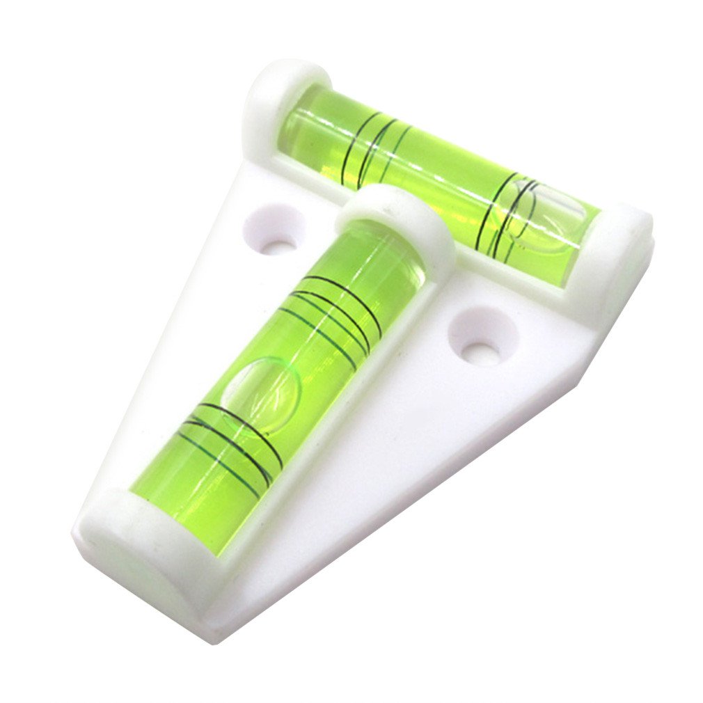 T-Type Spirit Level Plastic Measuring Vertical And Horizontal Adjuster Trailer Motorhome Boat Accessories Parts 1 piece