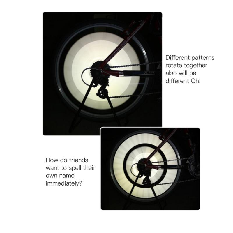 12pcs Wheel Reflective Tube & Bicycle Spokes Reflector Light Strip Warning Tape