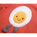 2020 Cute Cartoon Autumn Cotton Long Sleeve Baby Romper Newborn Baby Boys Girls Romper Winter Plus Velvet Baby Clothes