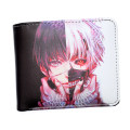 Anime Tokyo Ghoul / Death Note Short Wallet With Coin Pocket Money Bag for Men Women