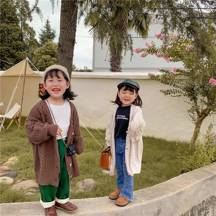 Girls Knitted Coat