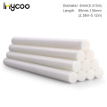10 Packs 8mm Humidifier Cotton Swab Core Cotton Filter Wicks Humidifier Sticks Cotton Filter Sticks Replace Humidifier Parts