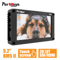 Portkeys BM5 II DSLR Camera Monitor 2200nit 3G SDI HDMI Super Bright Camera Control Touch Screen FHD on camera Monitor