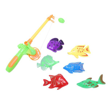 New Learning & education magnetic fishing toy comes with 6 fish and a fishing rods, outdoor fun & sports fish toy gift for bab