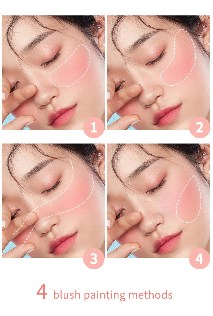 Loose Mineral Powder Blush6