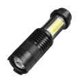 New arrive XP-G Q5 Built in battery Zoom Focus Mini led Flashlight Torch Lamp 2000 Lumens Adjustable Penlight Waterproof light