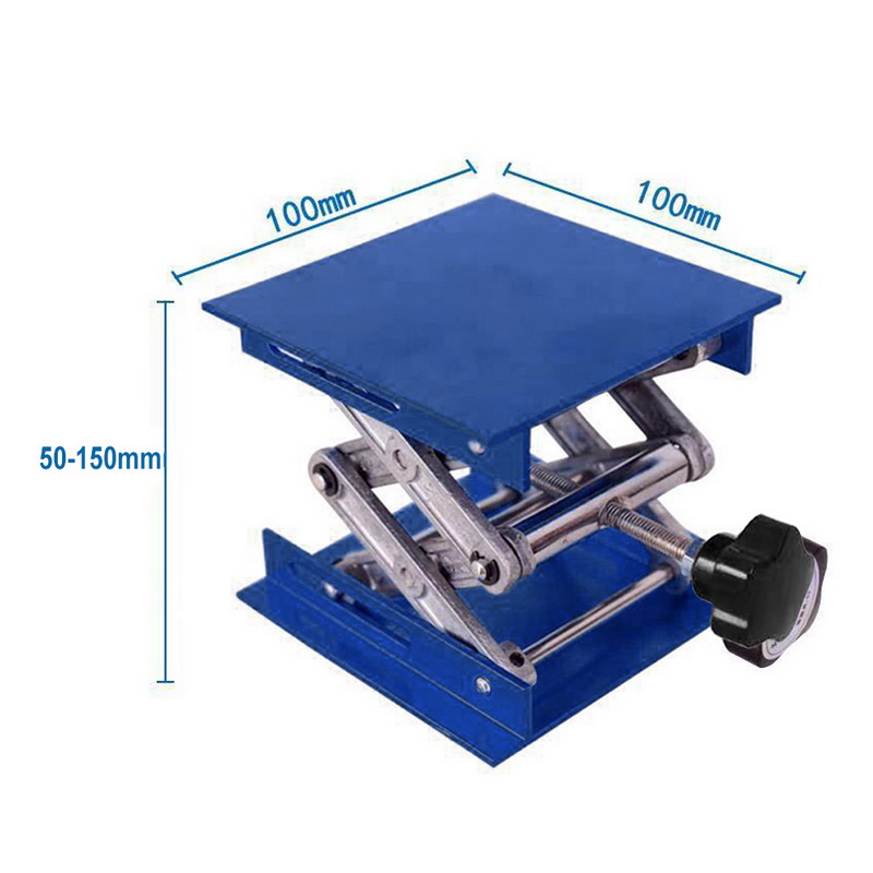 Aluminum Router Lift Table Woodworking Engraving Lab Lifting Stand Rack lift platform Woodworking Benches ^o^