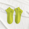 New Spring Summer Art Fresh Avocado Socks Short White Green Comfortable Cotton Fashion Socks Fruit Cute Sokken Meias Dropship