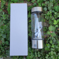 Japanese Titanium Quality Hydrogen-Rich Water Cup Ionizer Maker/Generator Super Antioxidants ORP Hydrogen Bottle 420ml