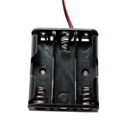 BBA-5-3-150-A-2 3xAA Covered Battery Holder with Leads