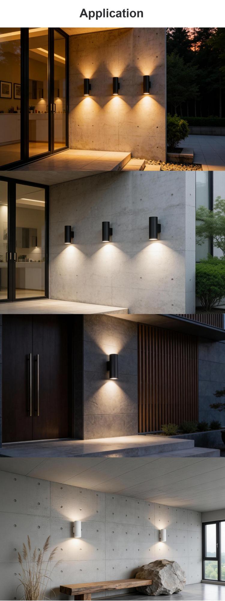 Outdoor Up Down Wall Sconce Light