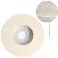 5pc 4 inch 4.5" Nylon fiber flap disc Wool Felt Polishing Wheel 100/115mm Poly Strip Abrasive Discs for Angle Grinder